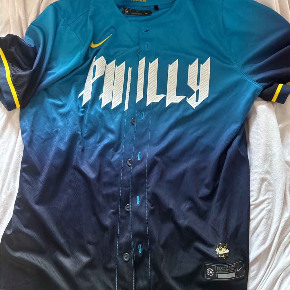 Nike Blue Philadelphia Jersey